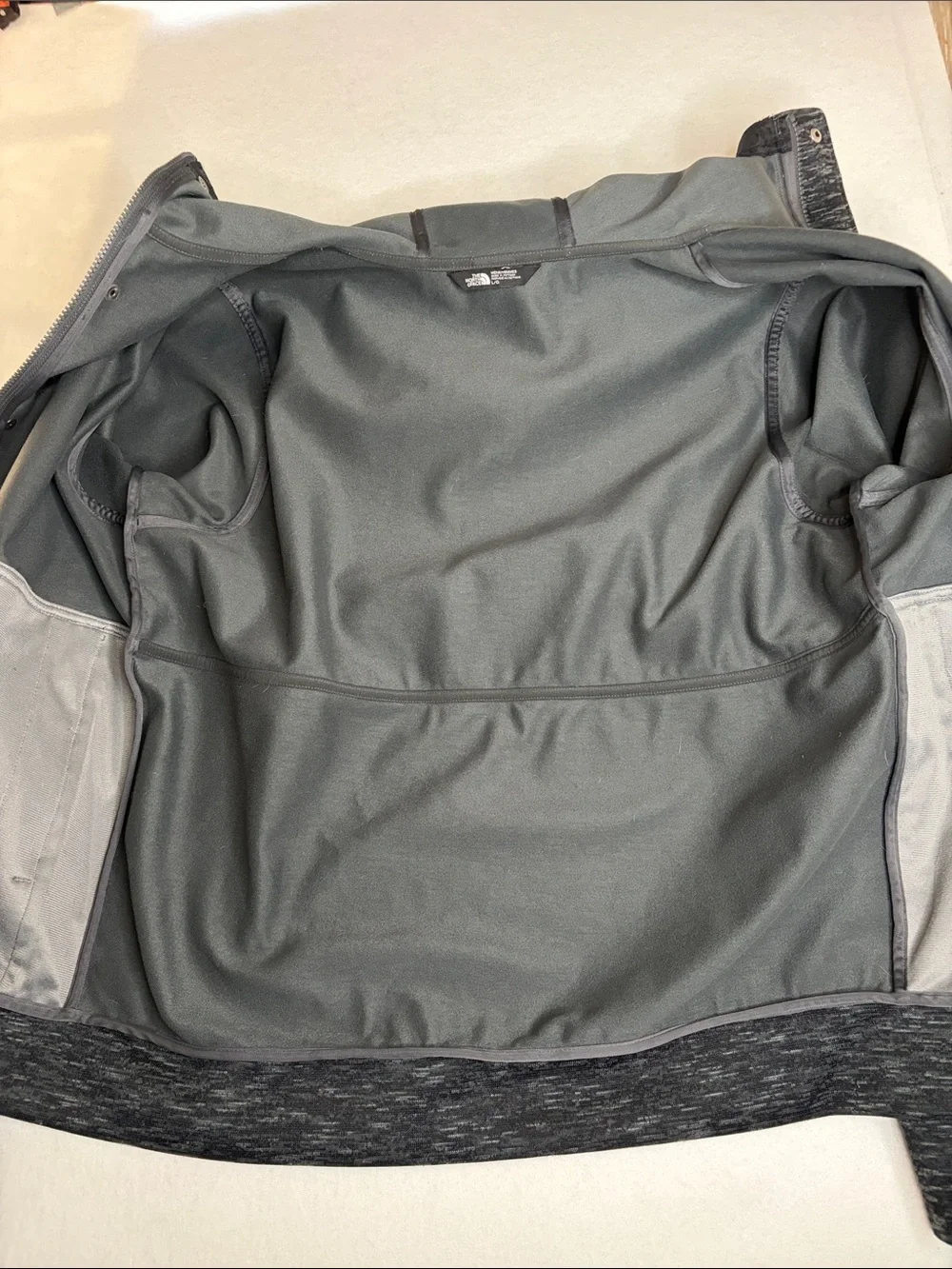 The North Face Mountain Athletics street-wear hybrid hoodie jacket. Large
